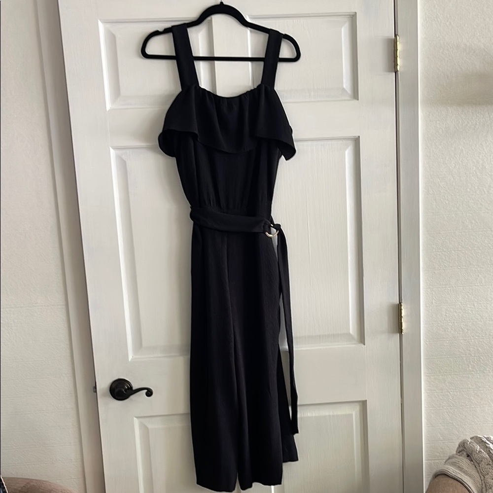 Apt. 9 Black Jumpsuit Spaghetti Strap